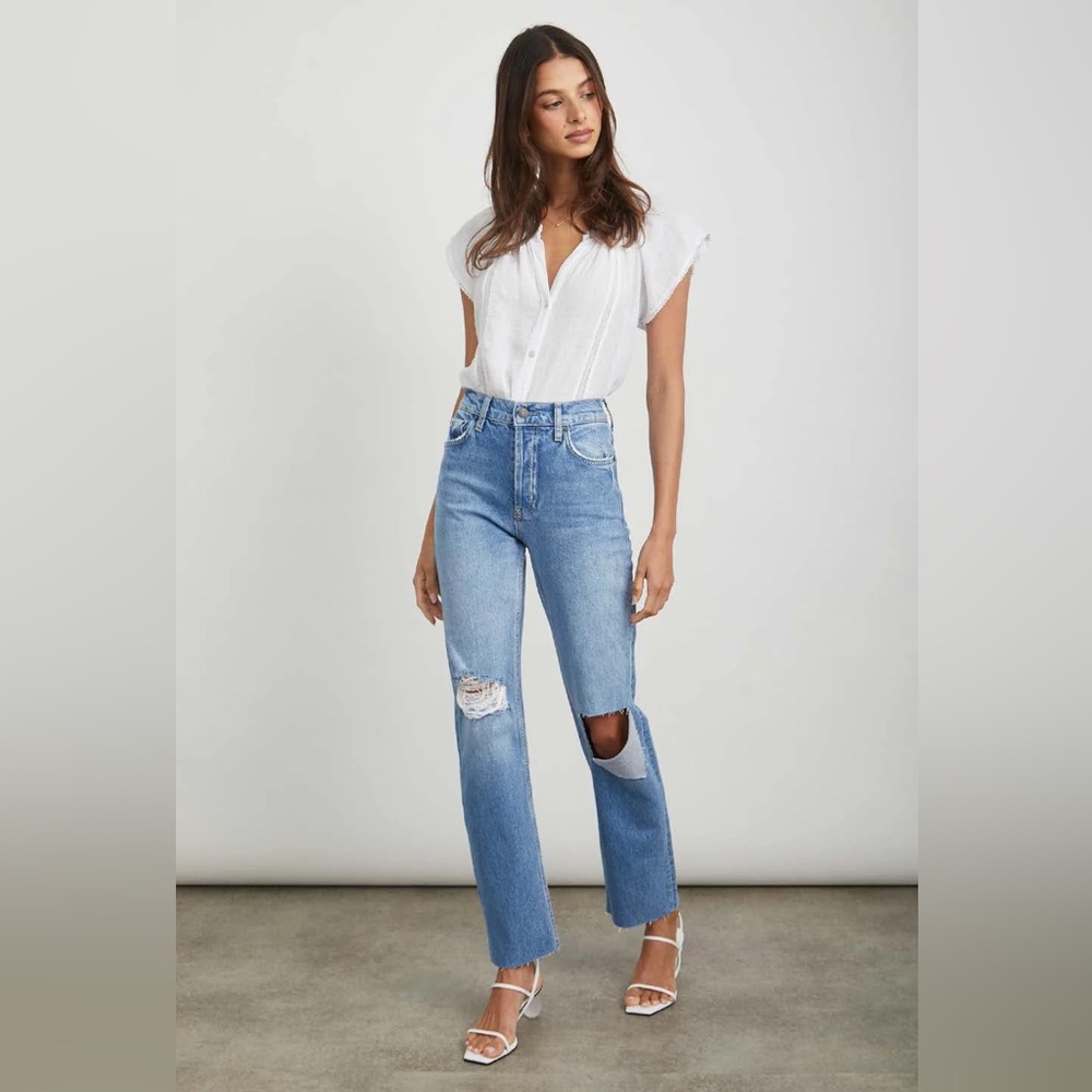 Rails The Topanga High Rise Straight Jeans Size 25